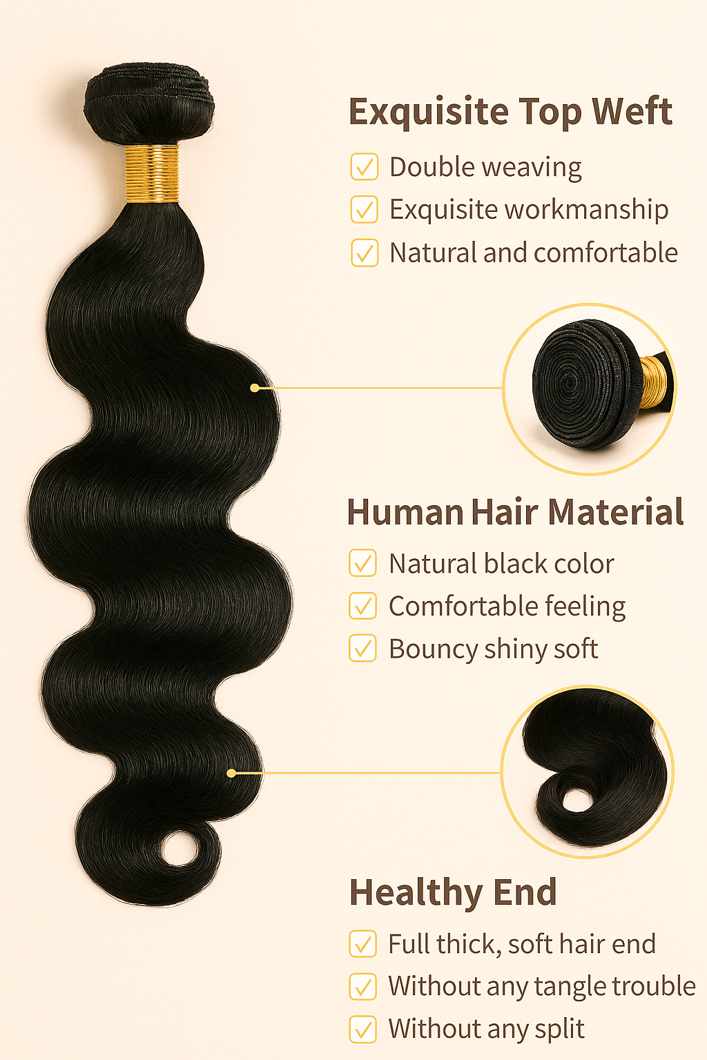 Brazilian Body Wave Bundles